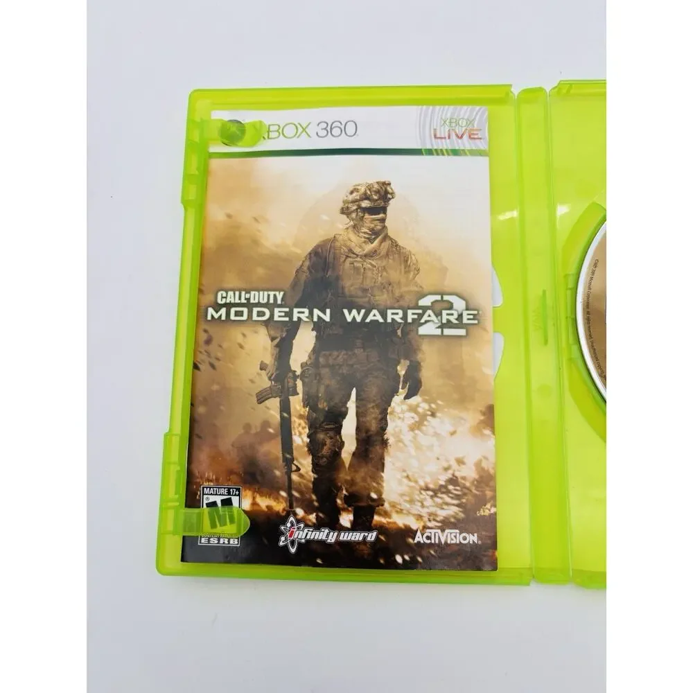 Call of Duty: Modern Warfare 2 MW2 Microsoft Xbox 360 CIB Tested Works Complete